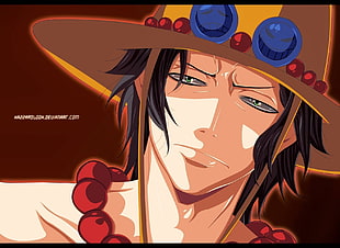 One Piece Ace digital wallpaper, One Piece, Portgas D. Ace, anime boys