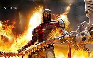 Inferno digital wallpaper, video games, Dante's Inferno, fantasy art