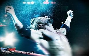 Triple H digital wallpaper, WWE, Triple H HD wallpaper