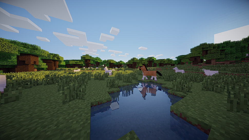 minecraft game HD wallpaper