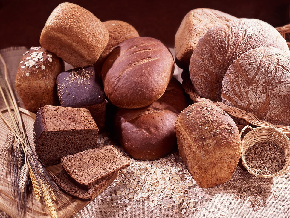 cooked pastries HD wallpaper