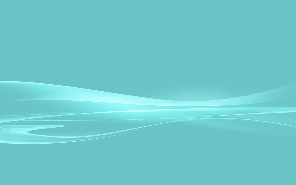 green digital wallpaper, abstract, waveforms HD wallpaper