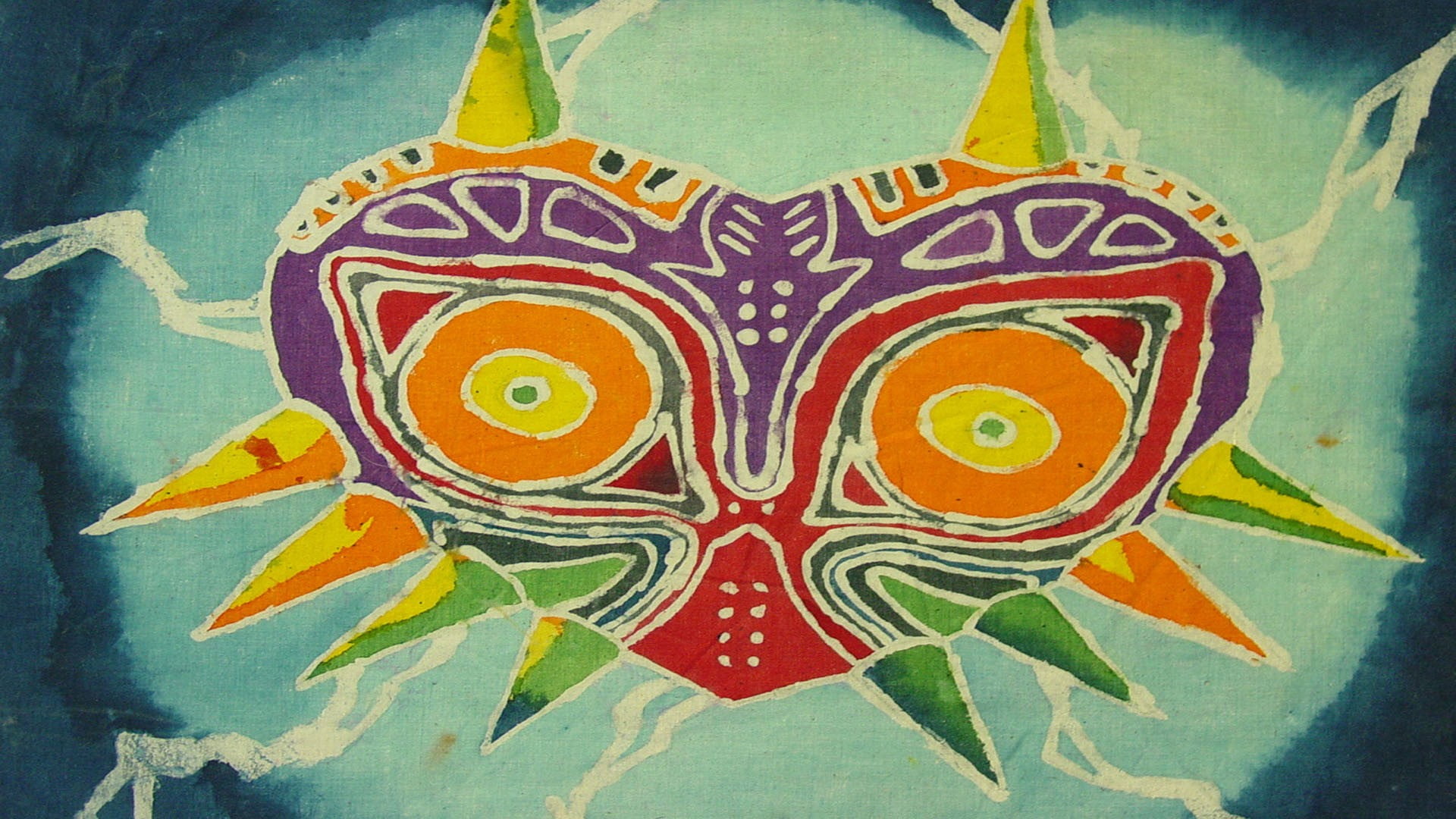 multicolored abstract artwork, The Legend of Zelda, The Legend of Zelda: Majora's Mask, artwork, video games