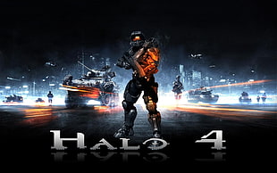 Halo 4 digital wallpaper, Halo, Master Chief, Halo 4, Battlefield 3 HD wallpaper