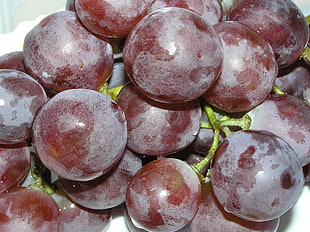 grape fruits close-up photo HD wallpaper