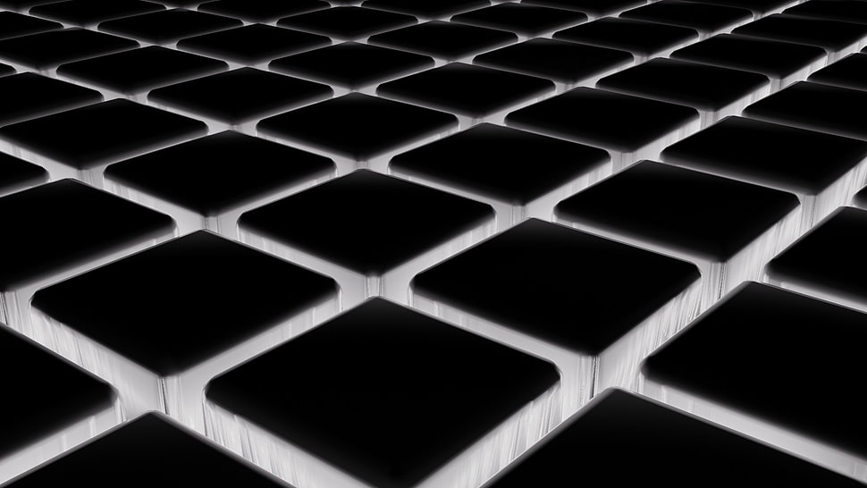white and black square key photo HD wallpaper