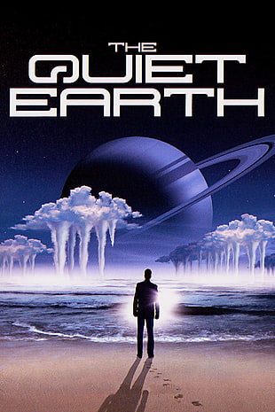 The Quiet Earth digital wallpaper, digital art, fantasy art, men, planet
