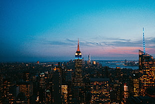 Rockefeller Center, New york, United states, Skyscrapers HD wallpaper