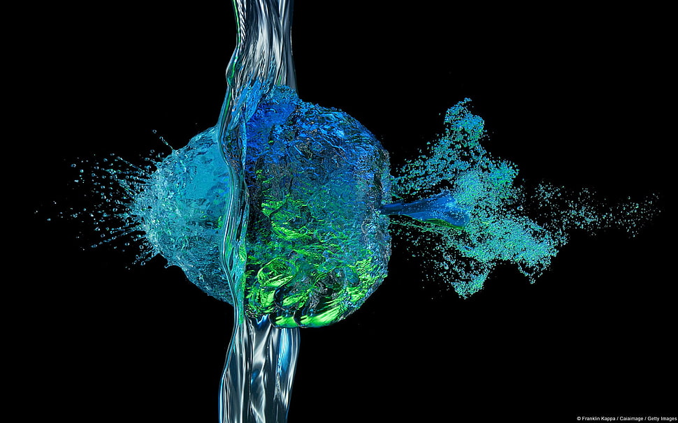 water splash, water HD wallpaper