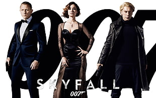 Skyfall movie poster, Daniel Craig, movies, Skyfall, Javier Bardem
