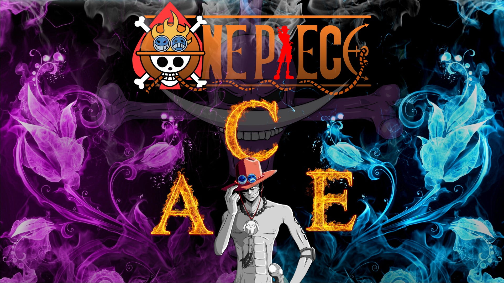 One Piece Ace Digital Wallpaper One Piece Portgas D Ace Hd Wallpaper Wallpaper Flare