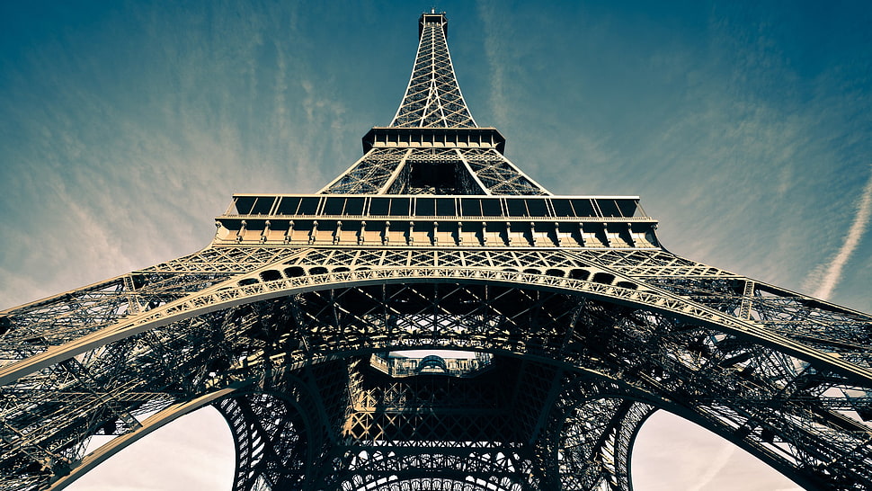 Eiffel tower, Eiffel Tower, Paris, sky HD wallpaper