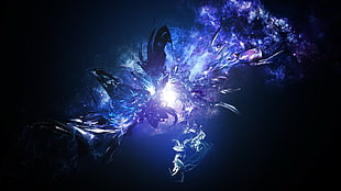 blue and black spectrum