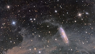 galaxy dust illustration, galaxy, space, NASA