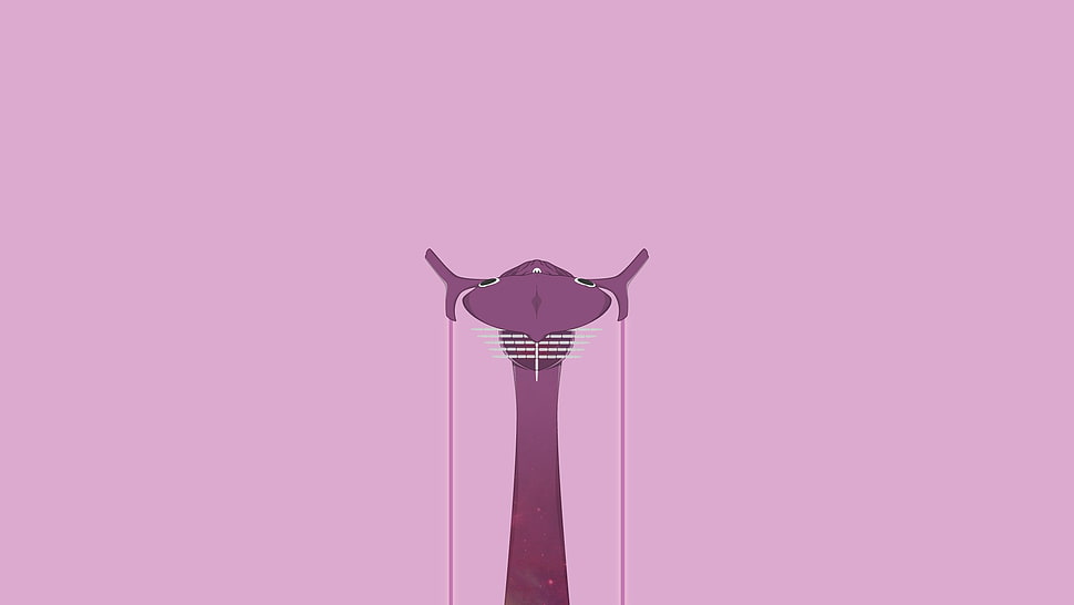 purple tower illustration, Neon Genesis Evangelion, Shamshel (Evangelion), Angel (Evangelion) HD wallpaper