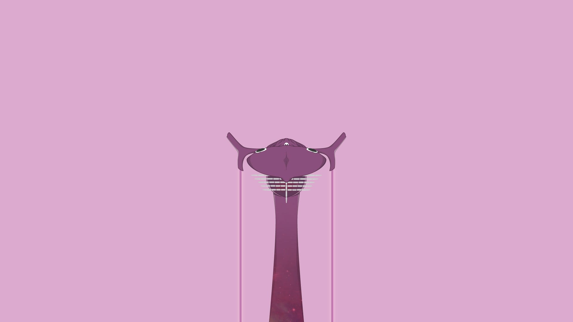 purple tower illustration, Neon Genesis Evangelion, Shamshel (Evangelion), Angel (Evangelion)