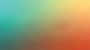 simple, gradient, orange, cyan