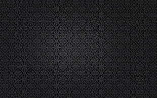 gray and black floral cloth HD wallpaper