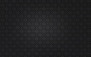 gray and black floral cloth HD wallpaper
