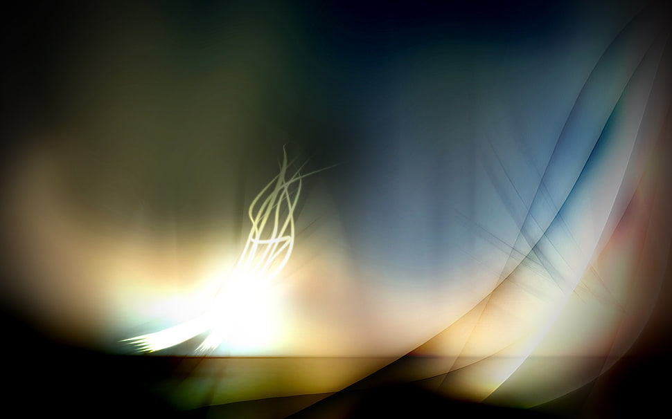 Spot,  Light,  Dark,  Background HD wallpaper