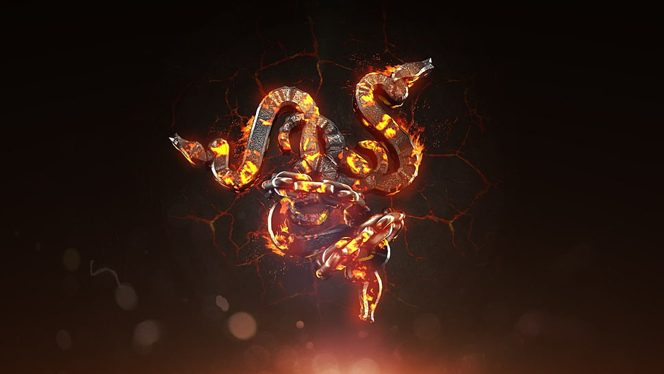 Razer logo, Razer, brands HD wallpaper