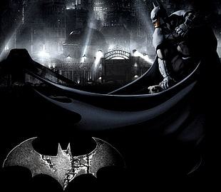 Batman illustration, Batman, artwork, fantasy art HD wallpaper