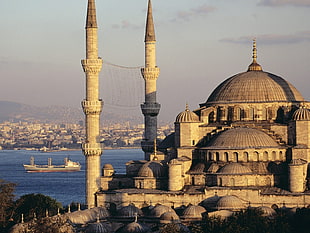 Blue Mosque, Istanbul, Turkey, Istanbul, cityscape, Hagia Sophia