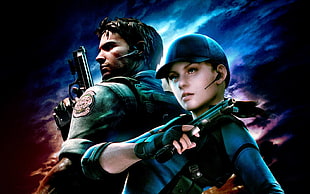 Jesica and Jill from Resident evil HD wallpaper