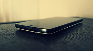 black smartphone, Nexus 5