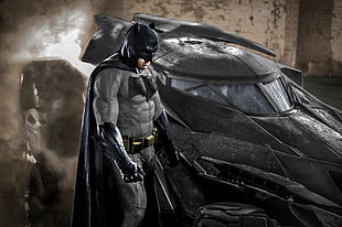 Batman and Batmobile wallpaper