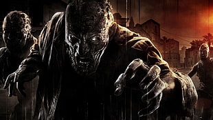 zombie digital wallpaper, Dying Light, zombies