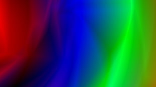red, blue and green abstract painting