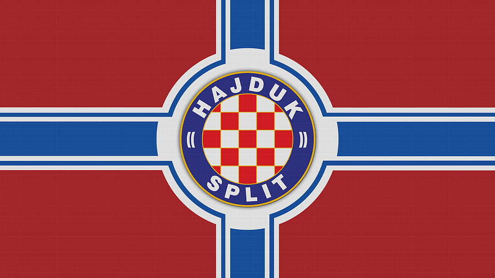 Hajduk Split logo HD wallpaper
