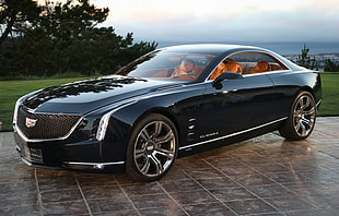 black Cadillac ATS coupe