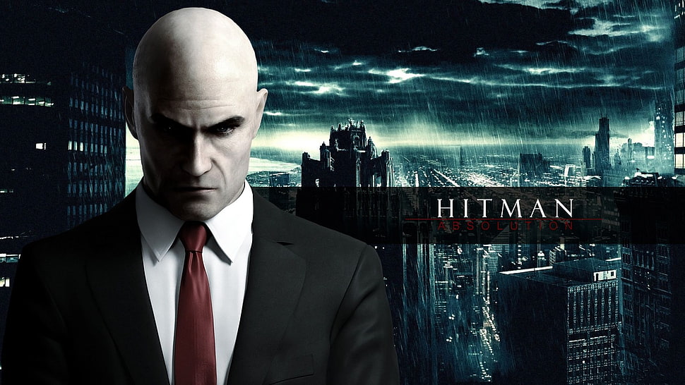 Hitman poster HD wallpaper