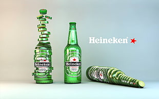 Heineken bottle HD wallpaper