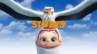Storks movie poster HD wallpaper
