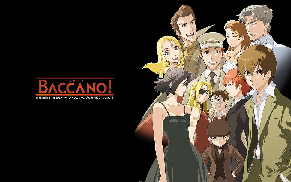 Baccano Anime poster HD wallpaper