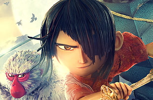 Kubo and the Two Strings movie poster HD wallpaper