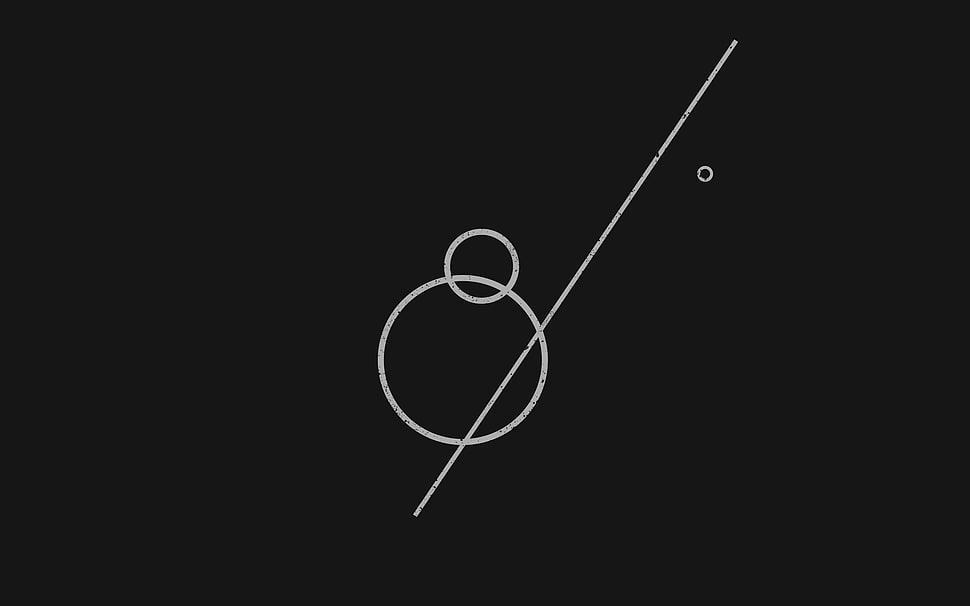 minimalism, geometry, shapes, circle HD wallpaper