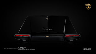 black Asus gaming laptop, Republic of Gamers, ASUS HD wallpaper
