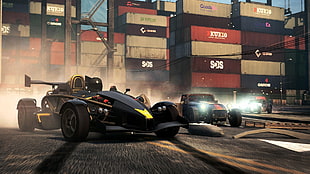 black racing cart wallpaper, Need for Speed: Most Wanted (2012 video game), Need for Speed, video games HD wallpaper
