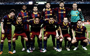 FC Barcelona soccer team HD wallpaper