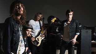 groupie photo of band