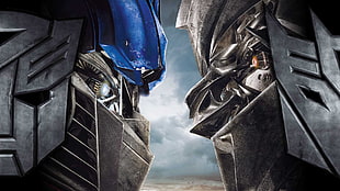 Transformers Autobots Optimus Prime and Megatron Decepticons digital wallpaper, movies, Transformers