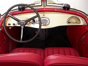 gray vehicle steering wheel HD wallpaper