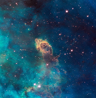 photograph of galaxy HD wallpaper