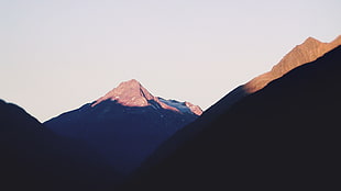 mountain range, mountains, landscape HD wallpaper