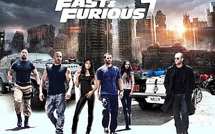 Fast & Furious 7 movie HD wallpaper