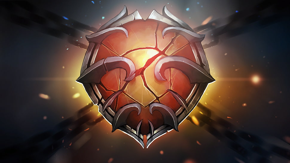 brown and black wooden wall decor, Dota 2, Loading screen HD wallpaper